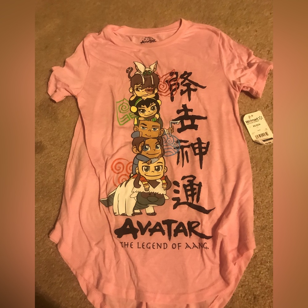 Nickelodeon avatar shirt
